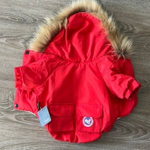 Dog puffer jacket